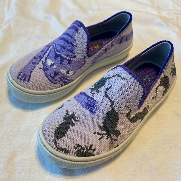 Purple Cat Slip-On Kids Shoes - Picture 3 of 6